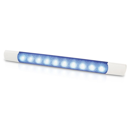 Zila 1,5 W LED virsmas montāžas lentes lampa